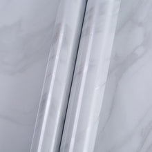 Load image into Gallery viewer, Marble Wallpaper Waterproof Self Adhesive Wall Stickers PVC Kitchen abinet Contact Paper Bathroom Wall Stickers Furniture Decor
