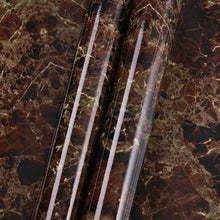 Load image into Gallery viewer, Marble Wallpaper Waterproof Self Adhesive Wall Stickers PVC Kitchen abinet Contact Paper Bathroom Wall Stickers Furniture Decor
