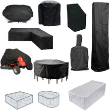 Load image into Gallery viewer, Customized Round Square Waterproof Outdoor Patio Garden Furniture Covers Rain Snow Chair Sofa Table Dust Proof kitchen BBQ Cover
